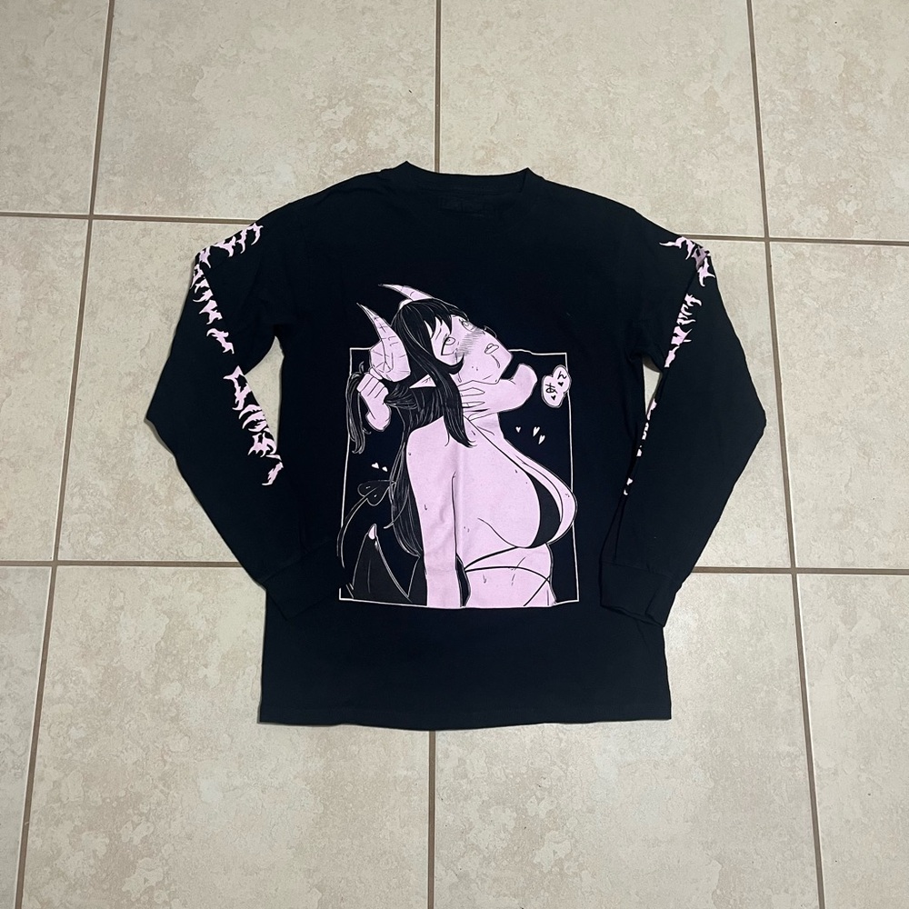 Lewd Complex Black Graphic T-Shirt!
